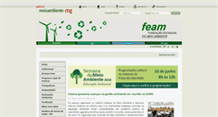 Desktop Screenshot of feam.br